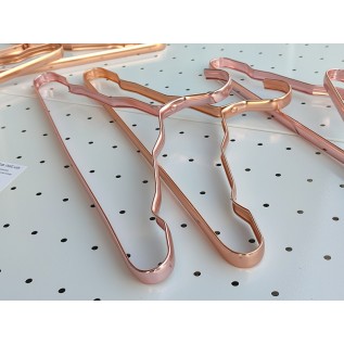 Плечики алюмінієві для пальто 41,5х1,2см (срібні)